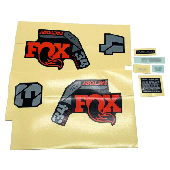 FOX 34 SC F-S 2022 Stickers