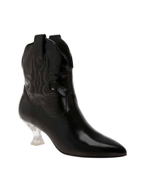Women's The Annie-O Lucite Heel Booties