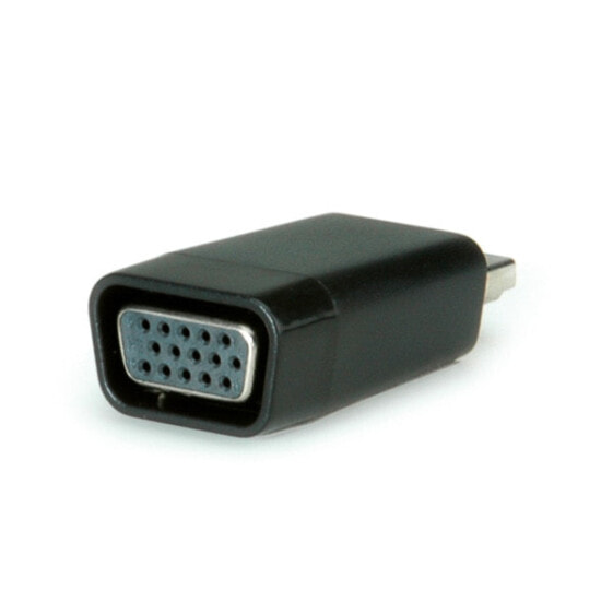 VALUE Adapter - HDMI M - VGA F - HDMI - VGA - Black