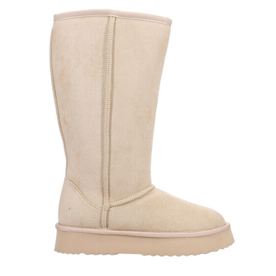 BEACH by Matisse Sun Valley Platform Pull On Womens Beige Casual Boots SUNVALLE