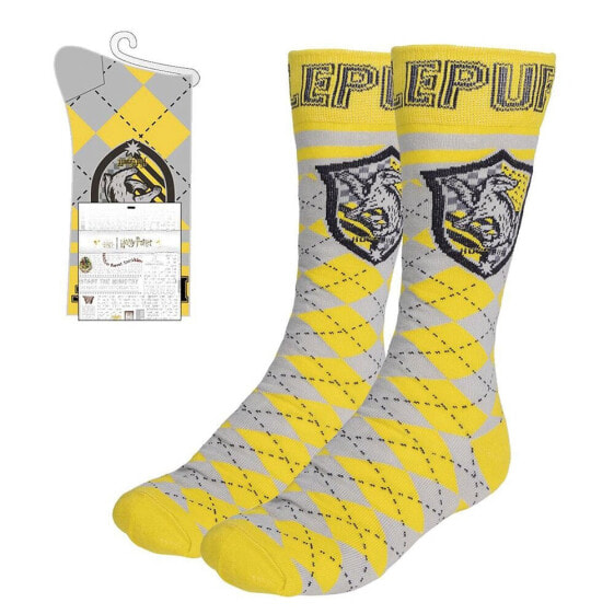 Носки спортивные CERDA GROUP Harry Potter Hufflepuff Half черные