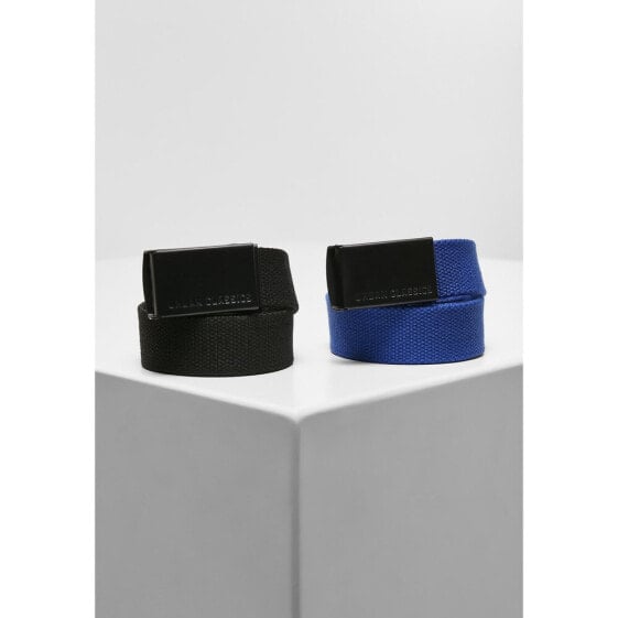 URBAN CLASSICS Set Of 2 Childrenbelts Canvas