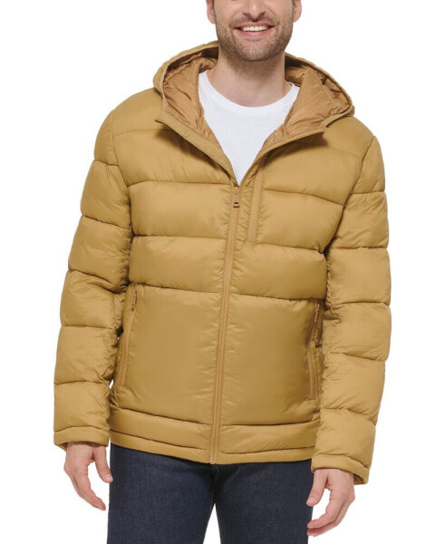 Men's Lightweight Hooded Puffer Jacket