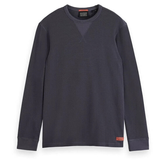 SCOTCH & SODA Waffle long sleeve T-shirt