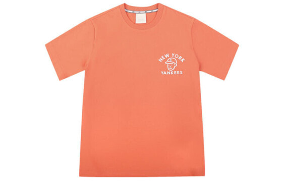 MLB 纽约洋基队直筒T恤 女款 橙色 / Футболка MLB T 31TSC6031-50O