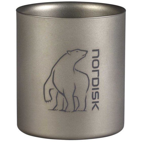Термокружка высокого качества NORDISK Titanium Double Wall Mug 220ml