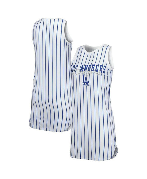 Пижама женская Concepts Sport Los Angeles Dodgers Reel Pinstripe без рукавов