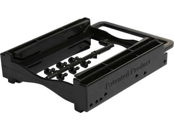 StarTech.com Dual 2.5" SSD/HDD Mounting Bracket for 3.5" Drive Bay - Tool-Less I