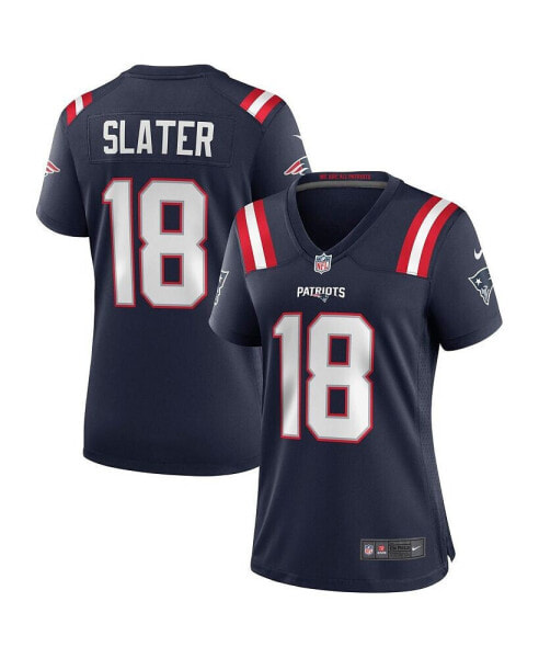 Women's Matthew Slater Navy New England Patriots Game Jersey