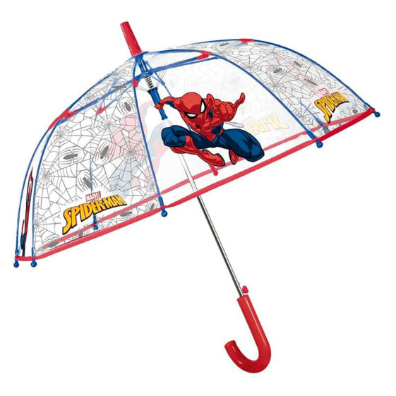 Зонт автоматический PERLETTI Spiderman Windproof 74 см POE из стекловолокна