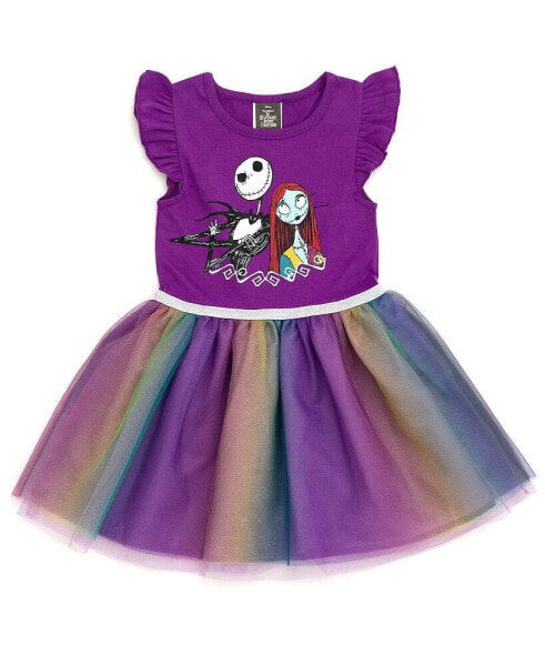 Little Girls Raya and the Last Dragon Mermaid Frozen Nightmare Before Christmas Tulle Dress to