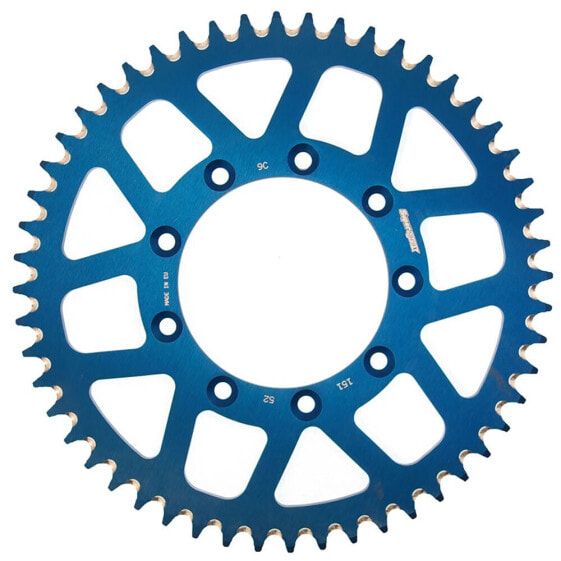 SUPERSPROX Aluminium 52D RAL151X52BLU Rear Sprocket