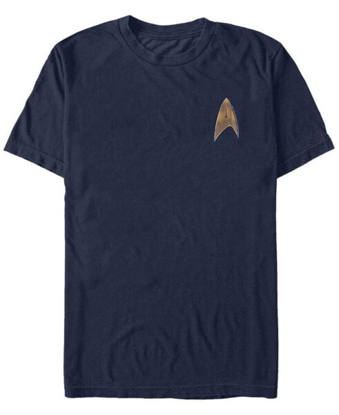 Star Trek Discovery Men's Delta Command Badge Short Sleeve T-Shirt