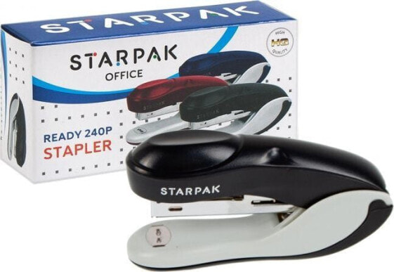 Степлер Starpak STK-240P черный