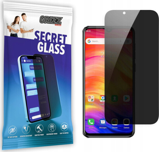 GrizzGlass Szkło prywatyzujące GrizzGlass SecretGlass Ulefone Note 7