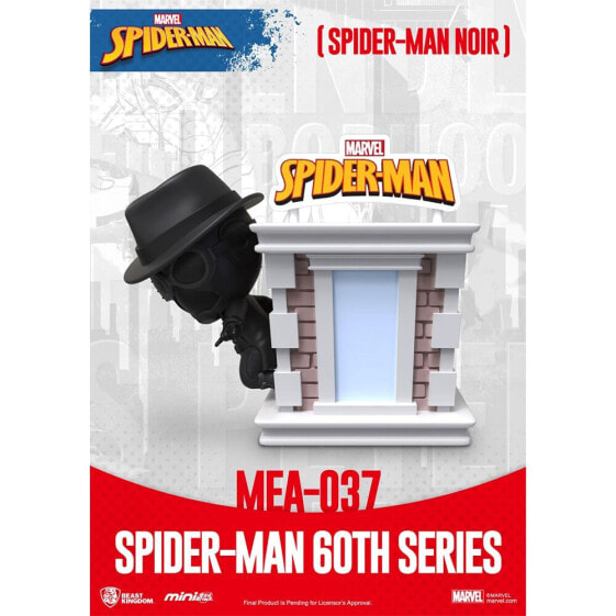 MARVEL Spider-Man Spider-Noir 60 Anniversary Series Mini Egg Attack Figure