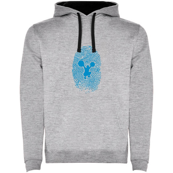 KRUSKIS Fitness Fingerprint Two-Colour hoodie