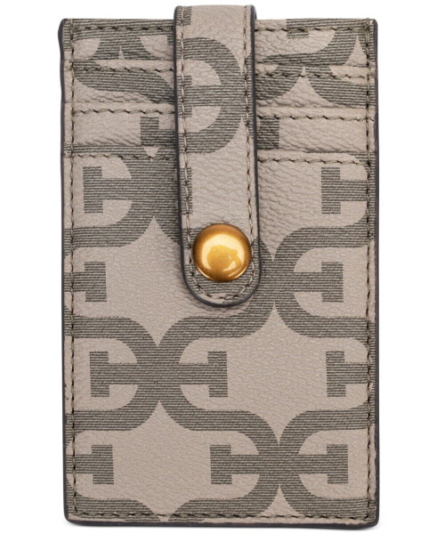 Sam Edelman Printed Card Case Taupe