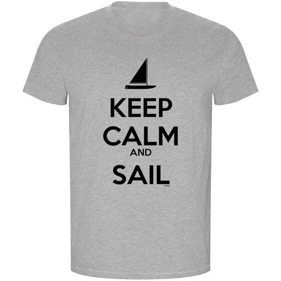 KRUSKIS Keep Calm And Sail ECO short sleeve T-shirt