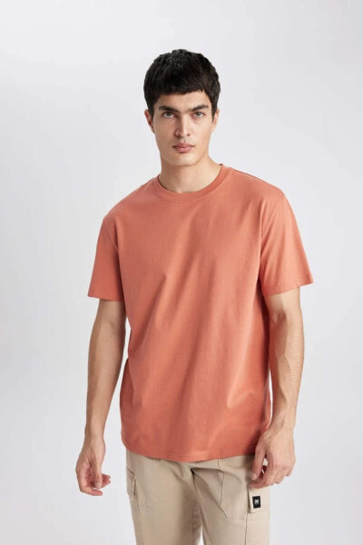 Erkek T-shirt V7699az/og350 Orange