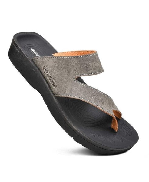 Odal Split Toe Women Arch Support Sandals