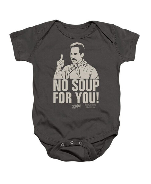 Пижама Seinfeld baby Girls No Soup Snapsuit.
