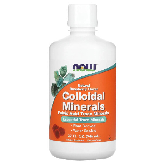 Colloidal Minerals, Natural Raspberry , 32 fl oz (946 ml)