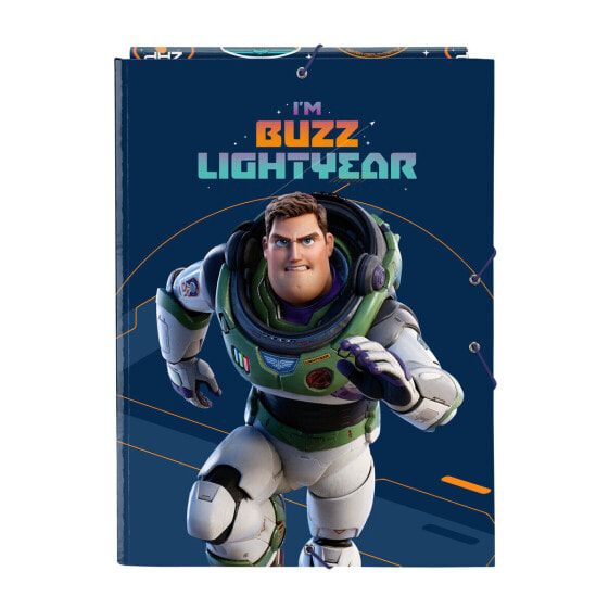 Folder Buzz Lightyear Navy Blue A4 (26 x 33.5 x 2.5 cm)