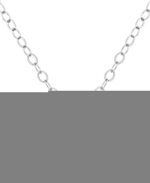 Macy's aquamarine (1-1/4 ct. t.w.) Pendant Necklace in Sterling Silver