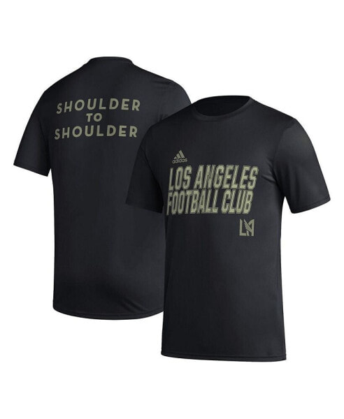 Men's Black LAFC Team Jersey Hook AEROREADY T-shirt