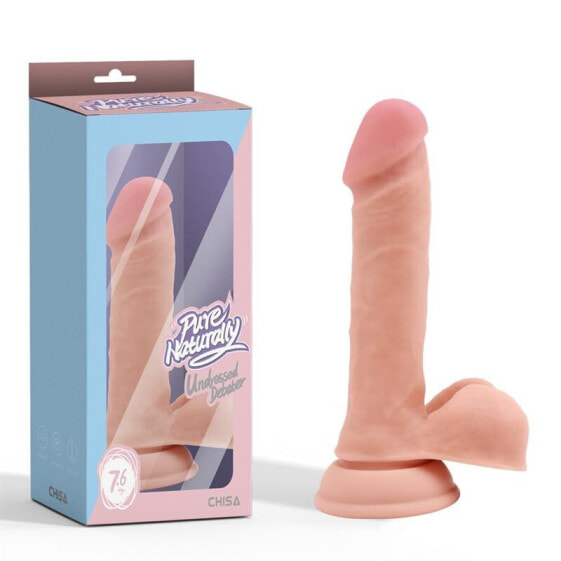 Undressed Debater Liquid Silicone Dual-Density Realistic Dildo 19.2 cm