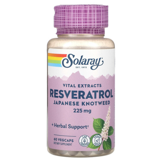 Vital Extracts, Resveratrol Japanese Knotweed, 225 mg, 60 VegCaps