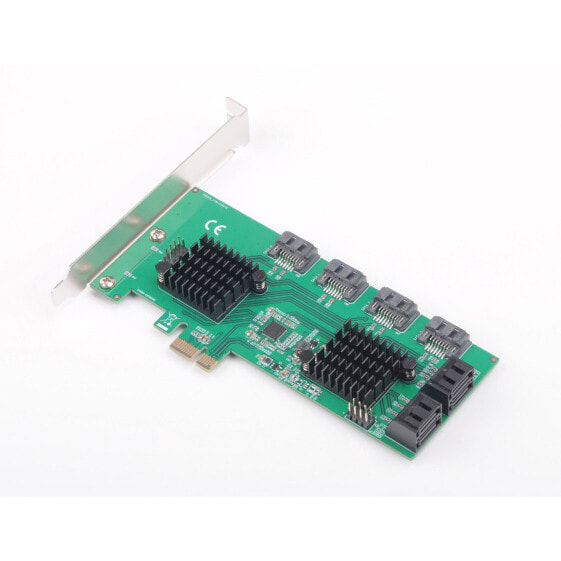 InLine Interface card - 8x SATA 6Gb/s controller - PCIe 2.0 (PCI Express)