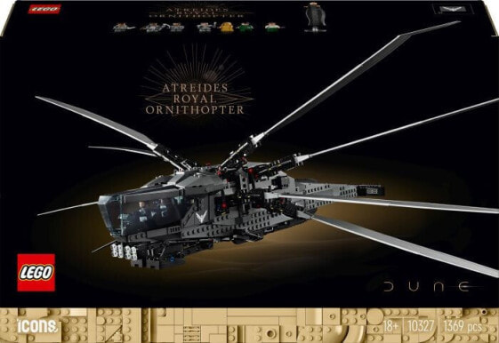 LEGO® Icons Dune Atreides Sharkohli Ornitopter