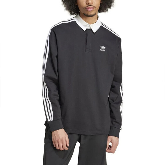 ADIDAS ORIGINALS Adicolor Rugby long sleeve polo