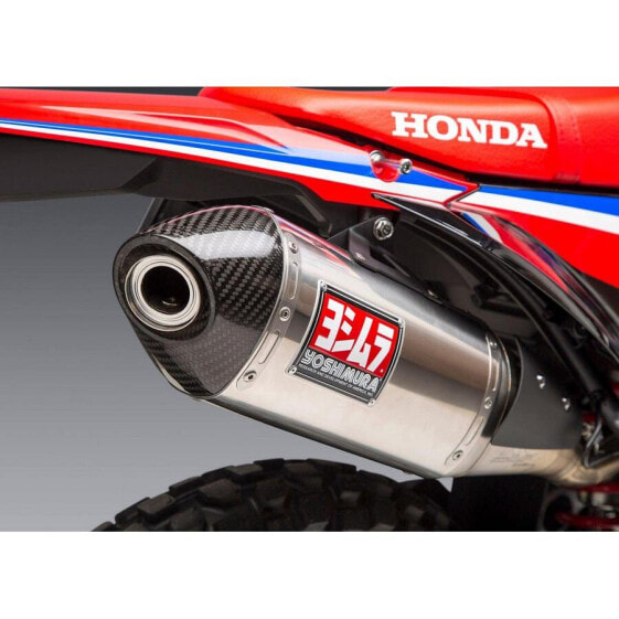 YOSHIMURA USA Series RS4S CRF 300 L 21-22 Not Homologated Stainless Steel&Carbon Muffler