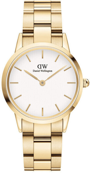 Часы Daniel Wellington Iconic Link Gold WhiteNAVY BLUE