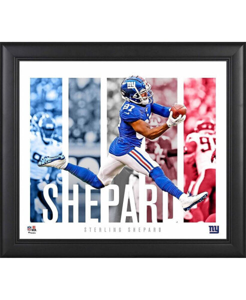 Sterling Shepard New York Giants Framed 15" x 17" Player Panel Collage