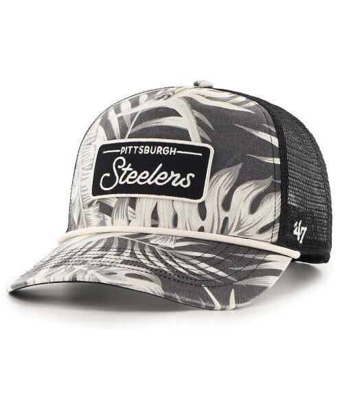 Men's Pittsburgh Steelers Tropicalia Hitch Trucker Adjustable Hat