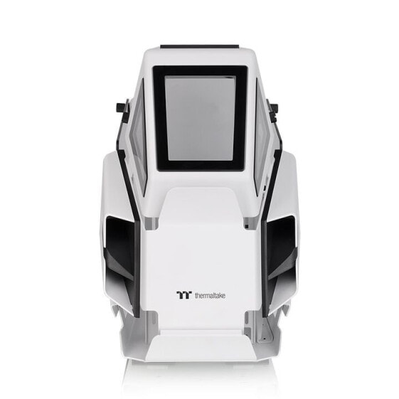 Thermaltake AH T200 Snow - Micro Tower - PC - White - micro ATX - Mini-ITX - SPCC - Tempered glass - Multi