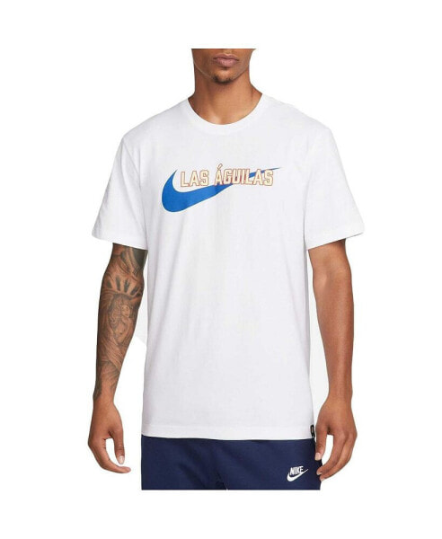 Men's White Club America Swoosh T-shirt