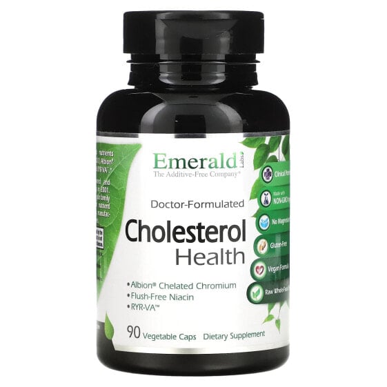 Здоровье Витамины и БАДы Для сердца и сосудов Emerald Laboratories Cholesterol Health, 90 капс.
