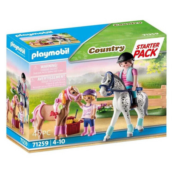 Конструктор Playmobil Starter Pack Уход за лошадьми