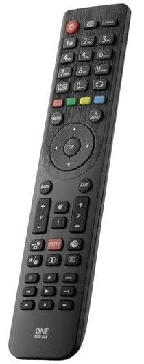 One for All TV Replacement Remotes Telefunken TV Replacement Remote - TV - IR Wireless - Press buttons - Black