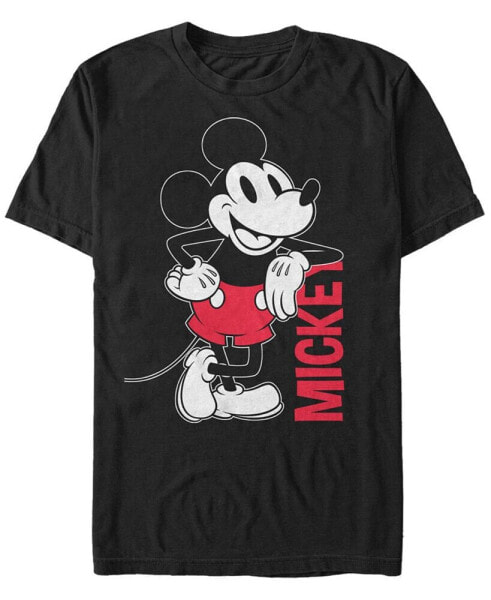 Men's Mickey Leaning Short Sleeve T-Shirt