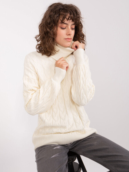 Свитер Wool Fashion Italia Sweter AT SW 234807 Ecru