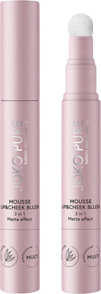 Joko Pure Mousse Lip & Cheek Blush 3 In 1