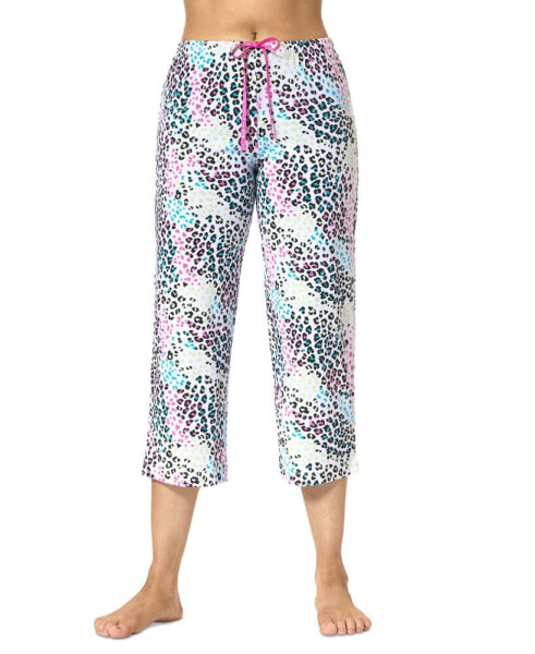 Пижама HUE Leopard Capri Pants
