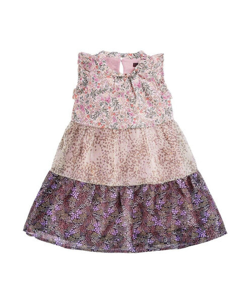 Toddler, Child Girls Tilly Garden Printed Chiffon Woven Dress