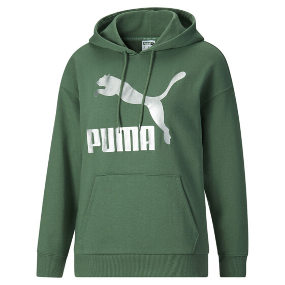 Puma Classics Logo Pullover Hoodie Womens Size S Casual Outerwear 53186190